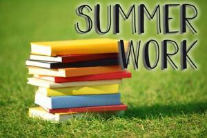 summer work 
